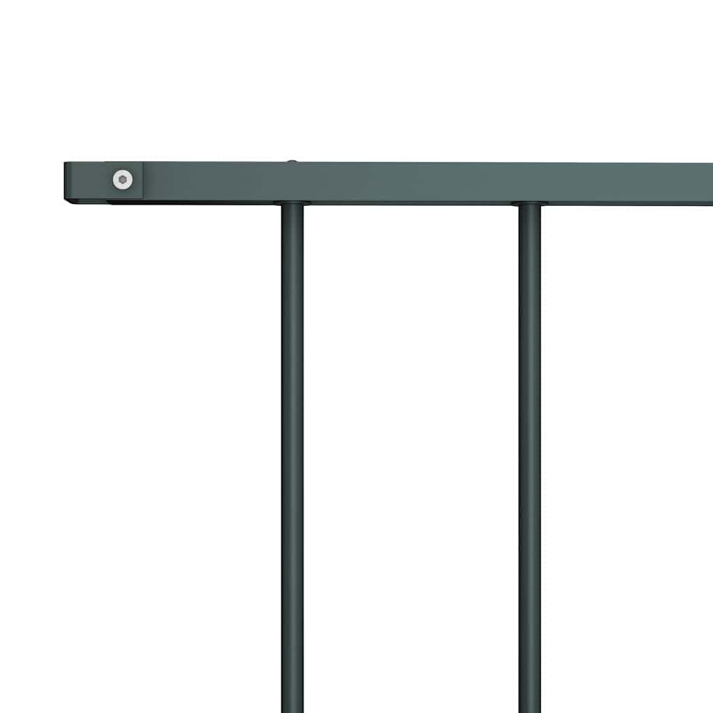 Fence Panel Woerden Powder-coated Steel 1.7x1.17 m Anthracite