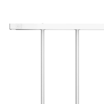 Fence Panel Woerden Powder-coated Steel 1.7x0.75 m White