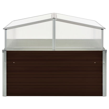 Greenhouse | Brown | Galvanised Steel, PC board | Large | Durable