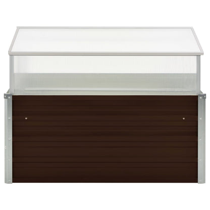 Greenhouse | Brown | Galvanised Steel, PC board | Large | Durable