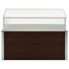 Greenhouse Brown 100x100x85 cm Galvanised Steel