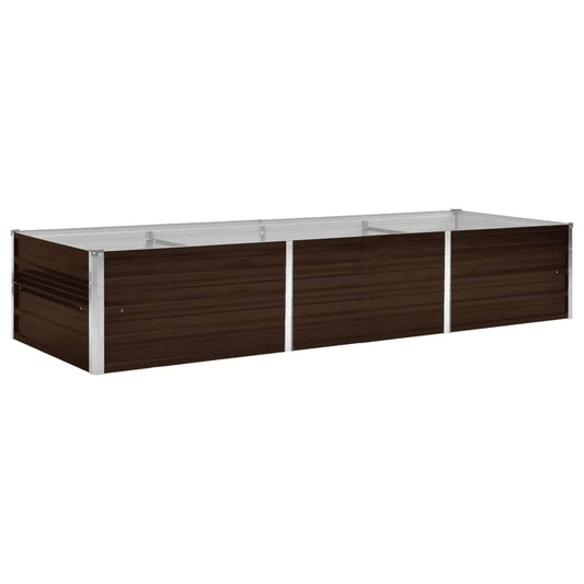 Raised Bed | Brown | Galvanized steel | Large | Durable | Raised Bed