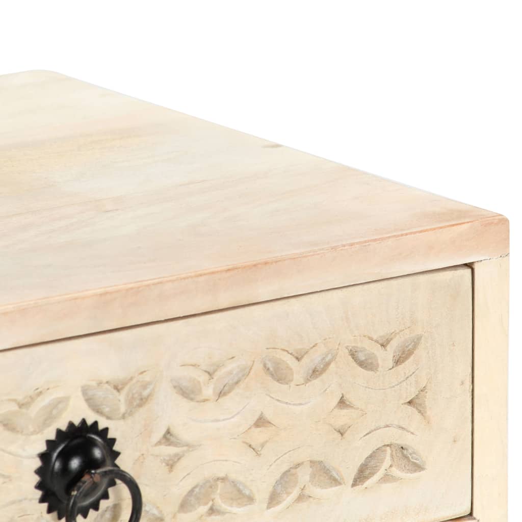 Bedside Cabinet 40x30x50 cm Solid Mango Wood