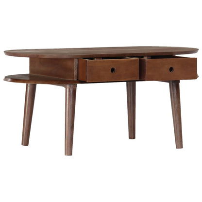 Coffee Table 100x50x46 cm Solid Acacia Wood