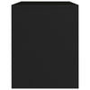 Bedside Cabinet Black 40x30x40 cm Engineered Wood