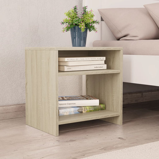 Bedside Cabinet | Sonoma Oak | Engineered Wood | Small