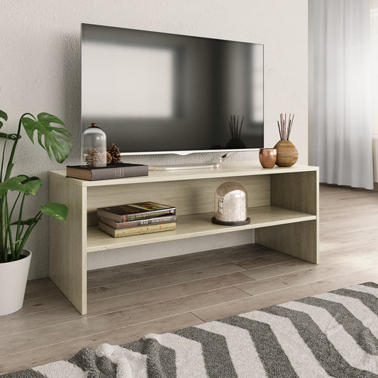 TV Cabinet | Sonoma oak | Engineered wood | Medium | TV Cabinet