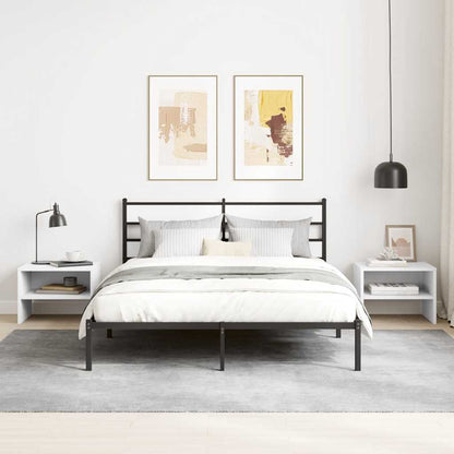 Bedside Cabinet | White | Engineered wood | Compact | Bedside Cabinet