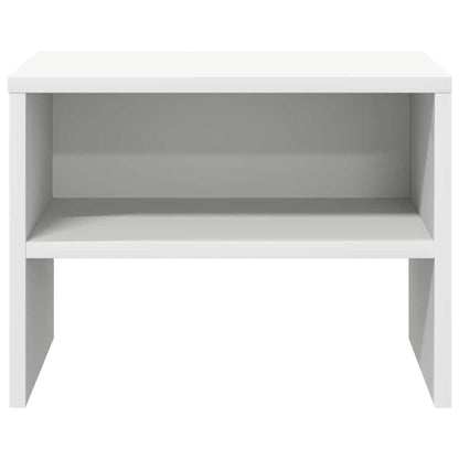 Bedside Cabinet | White | Engineered wood | Compact | Bedside Cabinet