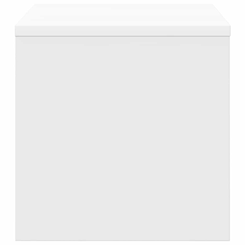 Bedside Cabinet | White | Engineered wood | Compact | Bedside Cabinet
