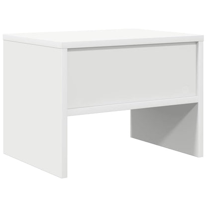 Bedside Cabinet | White | Engineered wood | Compact | Bedside Cabinet
