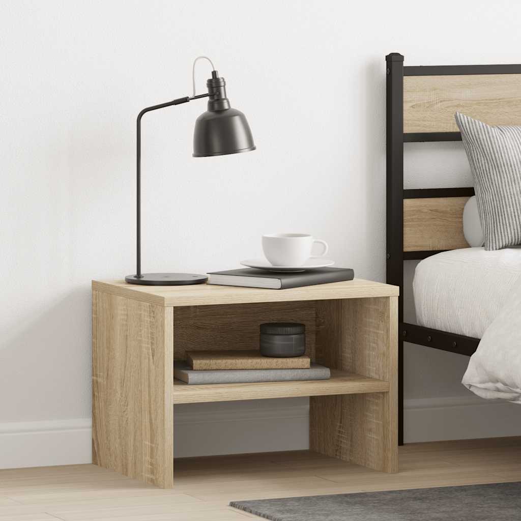 Bedside Cabinet | Sonoma Oak | Engineered wood | Small | Bedside Cabinet