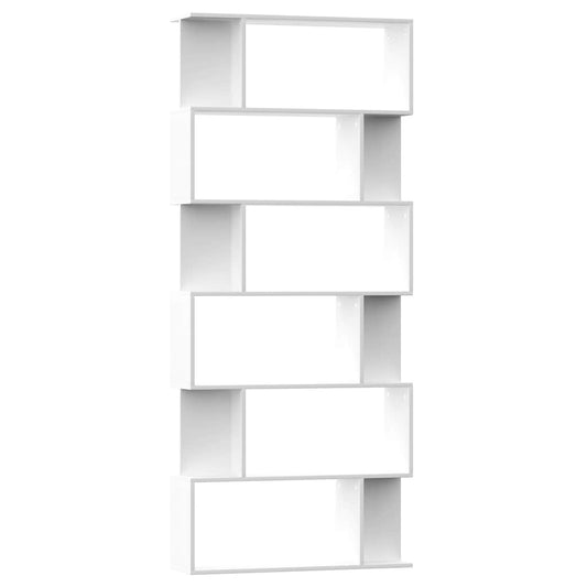Book Cabinet | White | Engineered Wood | Large | Book Cabinet