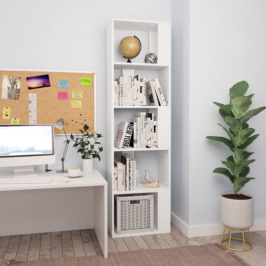 Book Cabinet | White | Engineered Wood | Medium | Book Cabinet