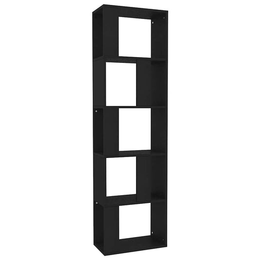 Book Cabinet | Black | Engineered wood | Large | Book Cabinet