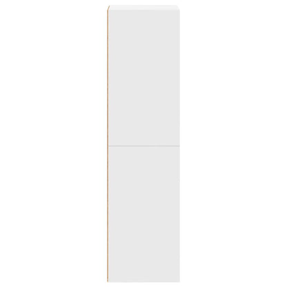 Book Cabinet/TV Cabinet White 36x30x114 cm Engineered Wood