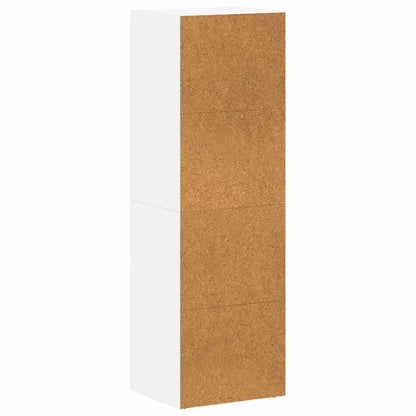 Book Cabinet/TV Cabinet White 36x30x114 cm Engineered Wood
