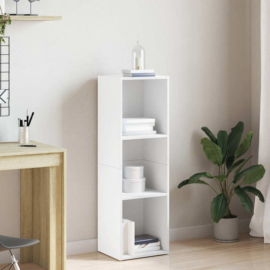 Book Cabinet | White | Engineered wood | 36 x 30 x 114 cm | Book Cabinet