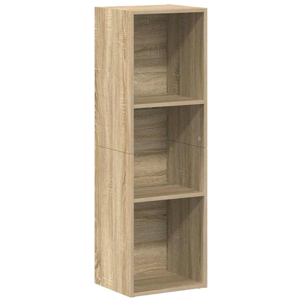 Book Cabinet/TV Cabinet Sonoma Oak 36x30x114 cm Engineered Wood