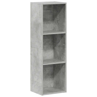 Book Cabinet/TV Cabinet Concrete Grey 36x30x114 cm Engineered Wood