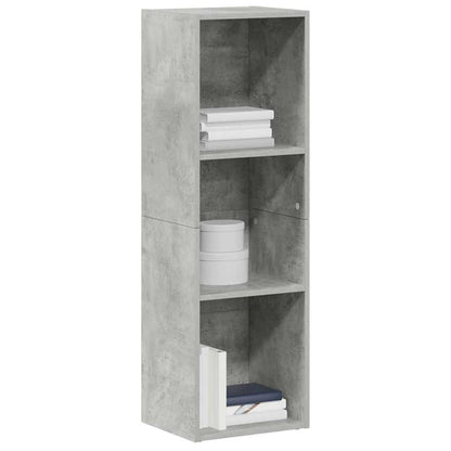 Book Cabinet/TV Cabinet Concrete Grey 36x30x114 cm Engineered Wood