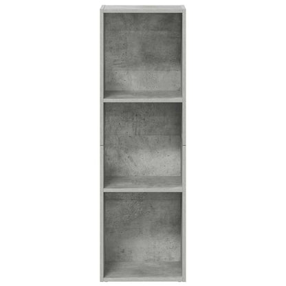 Book Cabinet/TV Cabinet Concrete Grey 36x30x114 cm Engineered Wood