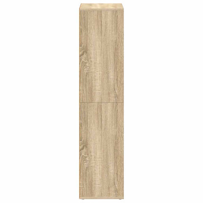 Book Cabinet/Sideboard Sonoma Oak 66x30x130 cm Engineered Wood