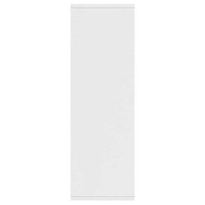 Book Cabinet/Sideboard White 50x25x80 cm Engineered Wood