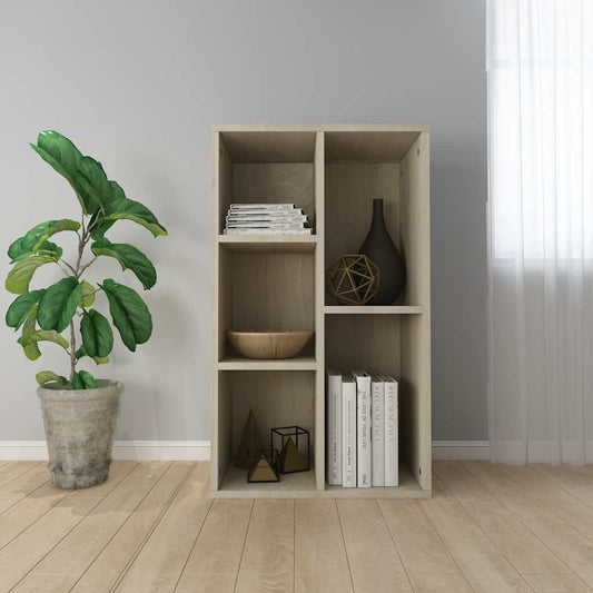 Book Cabinet | Sonoma oak | Engineered Wood | Medium | Book Cabinet