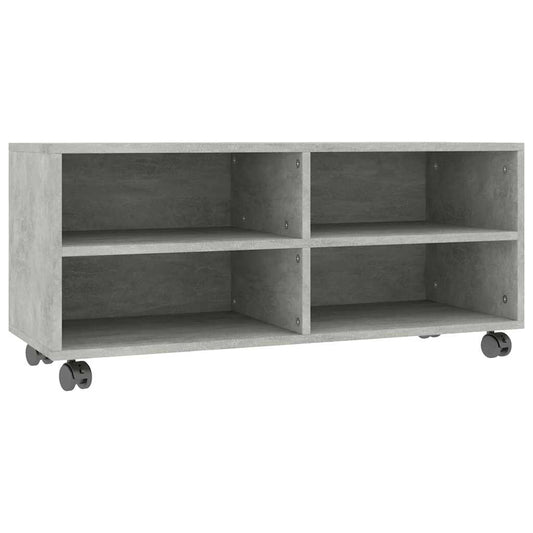 TV Cabinet | Concrete grey | Engineered wood | Medium | TV Cabinet