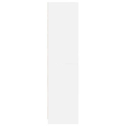 Wardrobe White 50x50x200 cm Engineered Wood