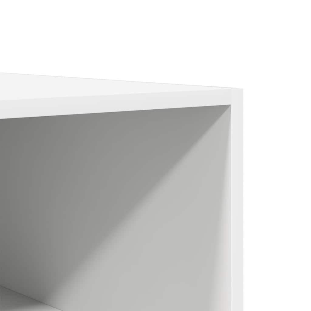 Wardrobe White 50x50x200 cm Engineered Wood