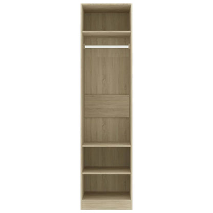 Wardrobe Sonoma Oak 50x50x200 cm Engineered Wood