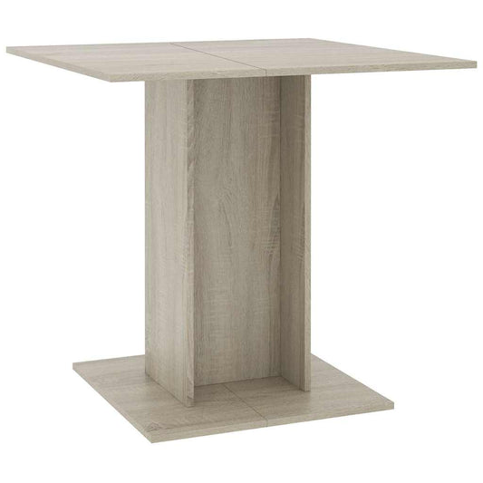 Dining Table | Sonoma oak | Engineered wood | Medium | Durable
