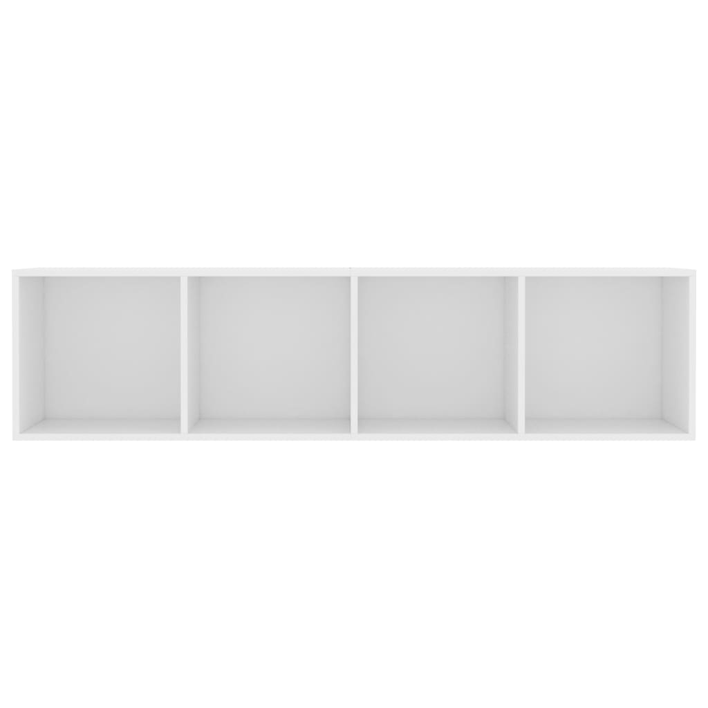Book Cabinet/TV Cabinet White 143x30x36 cm