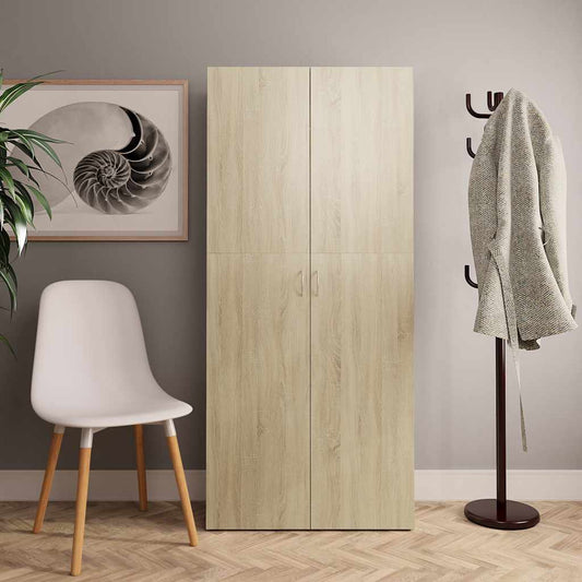 Shoe Cabinet | Sonoma oak | Engineered wood | Standard | Shoe Cabinet