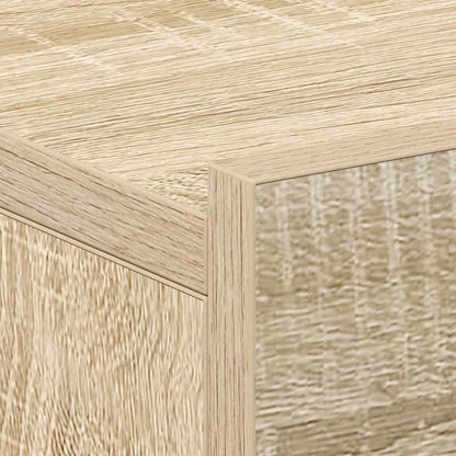 Floating Nightstands 2 pcs Sonoma Oak 40x30x15 cm Engineered Wood
