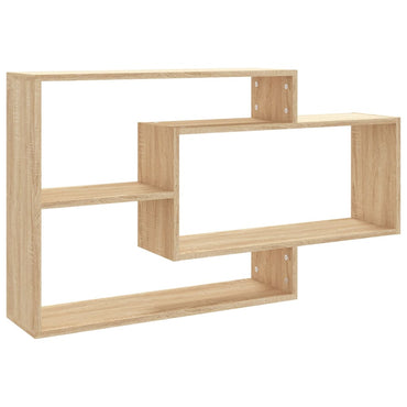 Wall Shelf Sonoma Oak 104x20x58.5 cm Engineered Wood