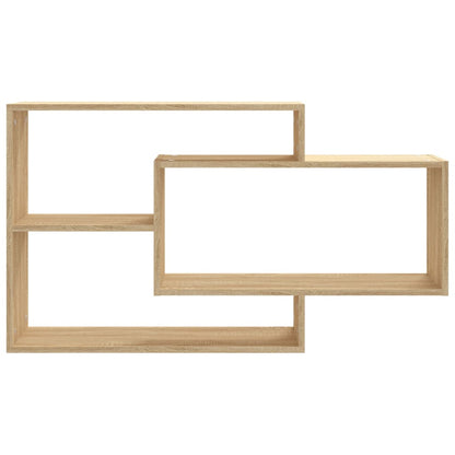 Wall Shelf Sonoma Oak 104x20x58.5 cm Engineered Wood