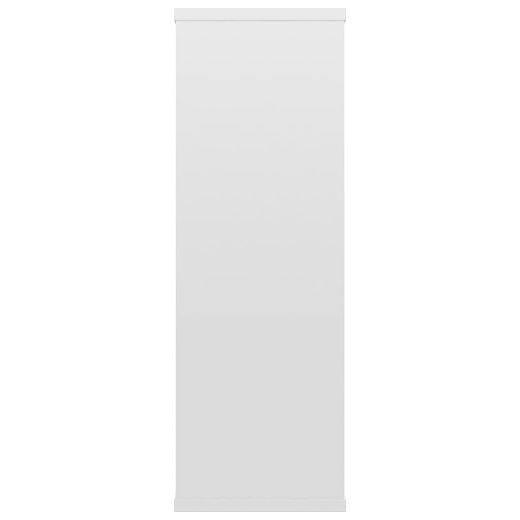 Wall Shelf | Glossy white | Engineered wood | Medium | Wall-mounted