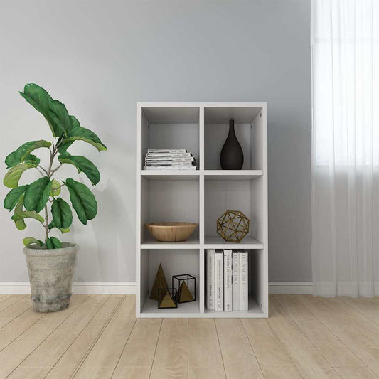Book Cabinet | White | Engineered wood | Medium | Book Cabinet