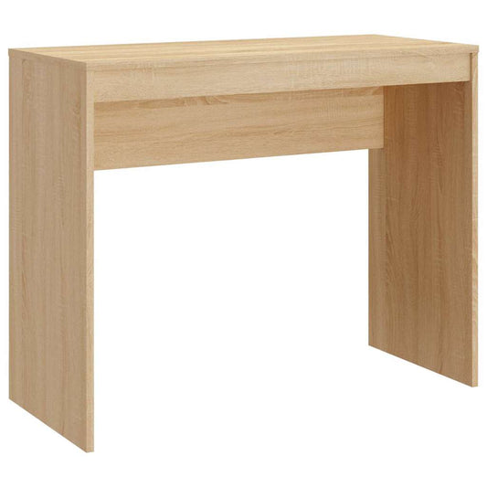 Desk | Sonoma Oak | Engineered Wood | Small | Minimalist | Desk