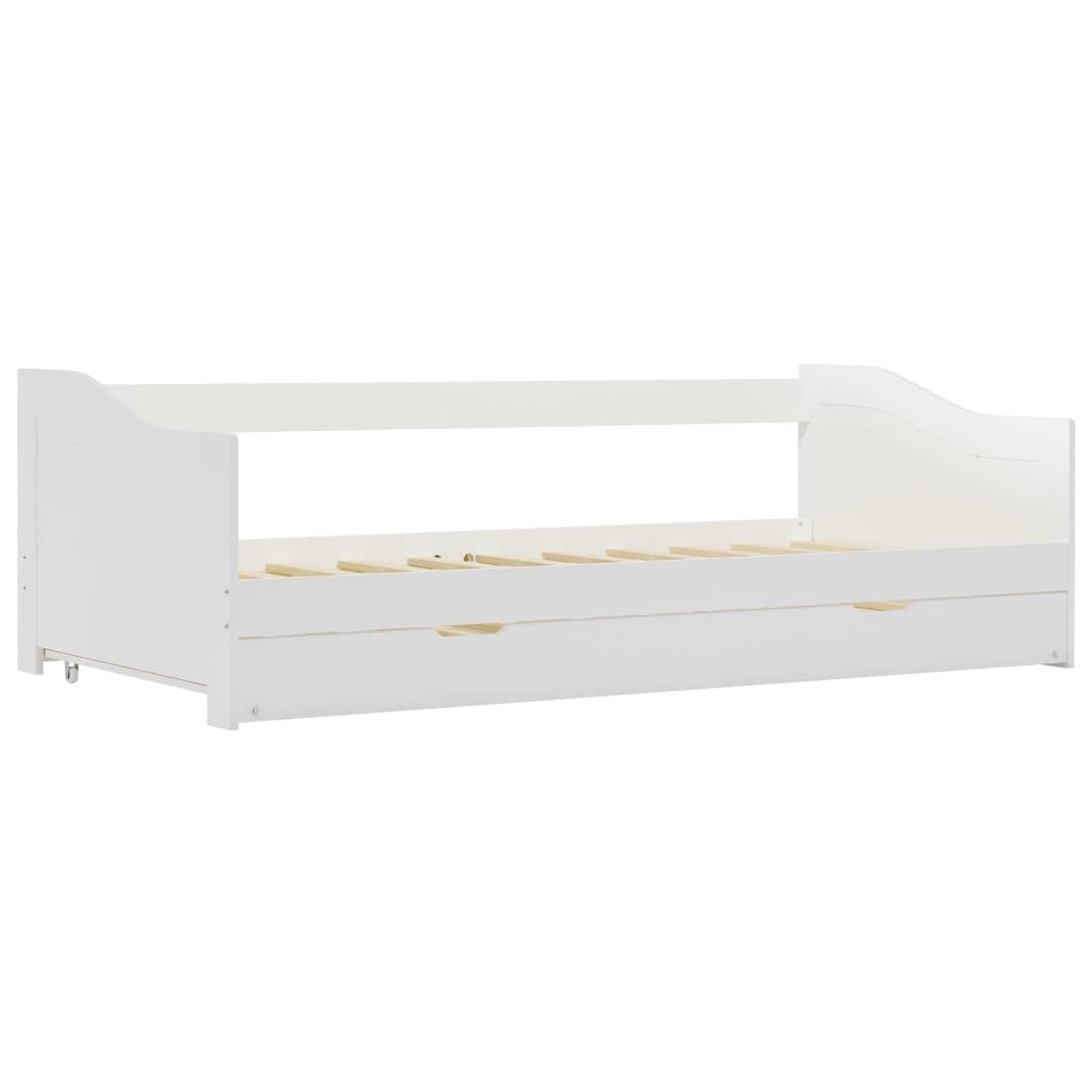 Sofa Bed Frame | White | Pine wood, Plywood | Single/Double