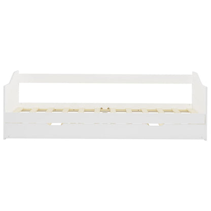 Sofa Bed Frame | White | Pine wood, Plywood | Single/Double