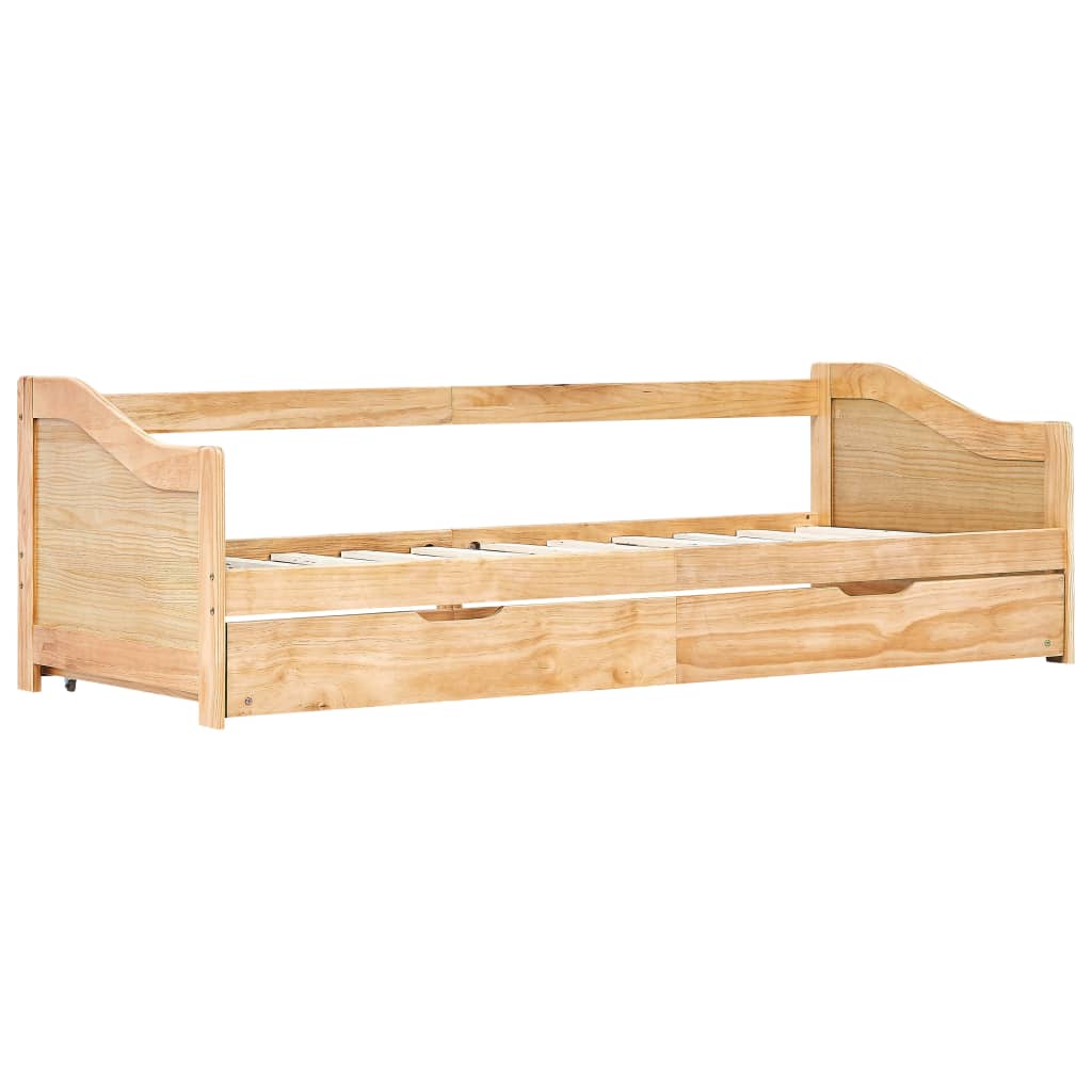 Sofa Bed Frame | Natural Pine | Pine Wood Frame | 90 x 200 cm