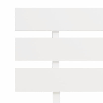 Bed Frame | White | Solid pine wood | Double | Durable | Bed Frame