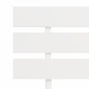 Bed Frame without Mattress White 140x200cm Solid Wood Pine