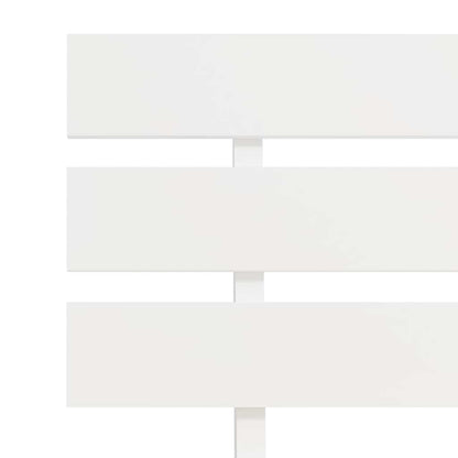 Bed Frame | White | Solid pine wood, Plywood | 180x200 cm Super King