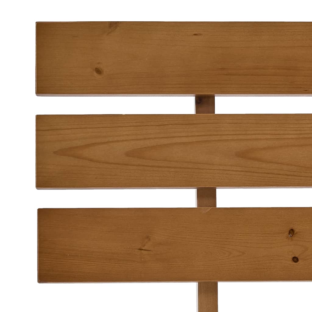 Bed Frame | Honey Brown | Solid pine wood, Plywood | Single | Durable
