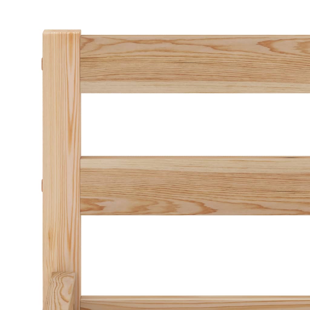 Bed Frame | Natural | Solid pine wood | Double |  Durable  | Bed Frame